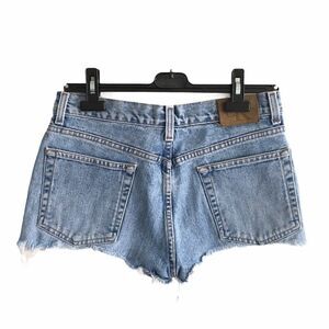 CALVIN KLEIN Vintage Cut Off Denim Jean Shorts Blue 29